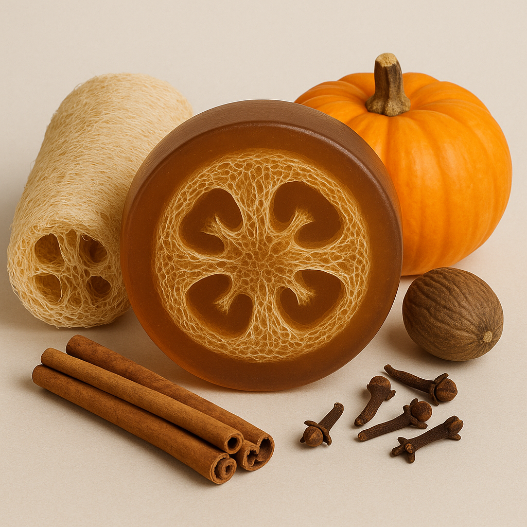 Pumpkin Spice Loofah